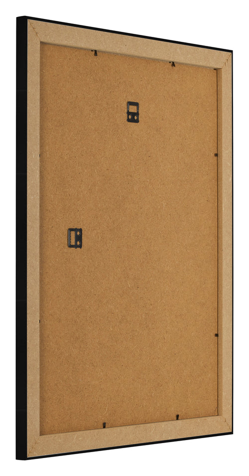 Fotokader 20x25cm Zwart Hoogglans MDF Pisa Achterzijde Schuin | Yourdecoration.be