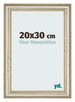 Fotokader 20x30cm Metaalglans MDF Lazio Voorzijde Maat | Yourdecoration.be
