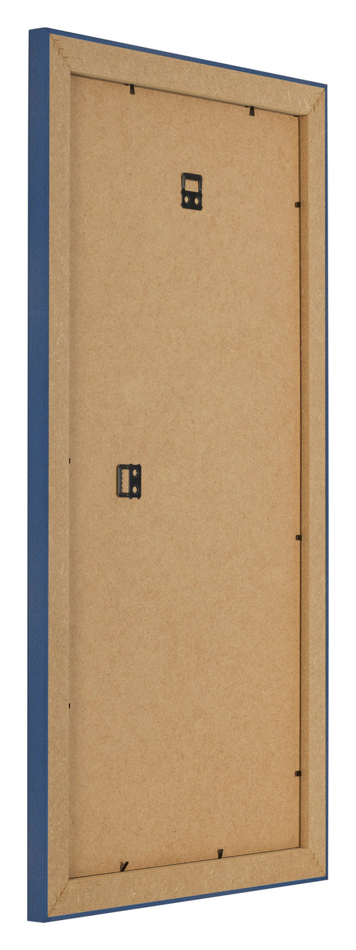 Fotokader 20x40cm Donkerblauw Geveegd MDF Pisa Achterzijde Schuin | Yourdecoration.be