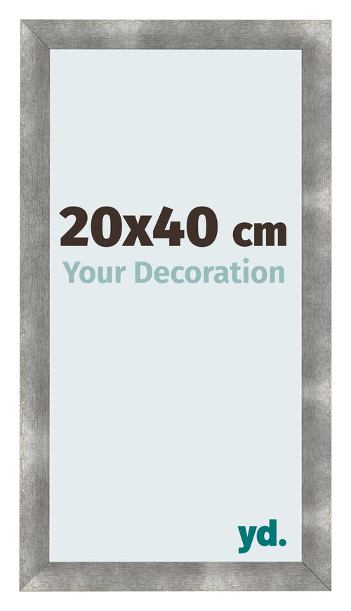 Fotokader 20x40cm Metaal Vintage MDF Pisa Voorzijde Maat | Yourdecoration.be