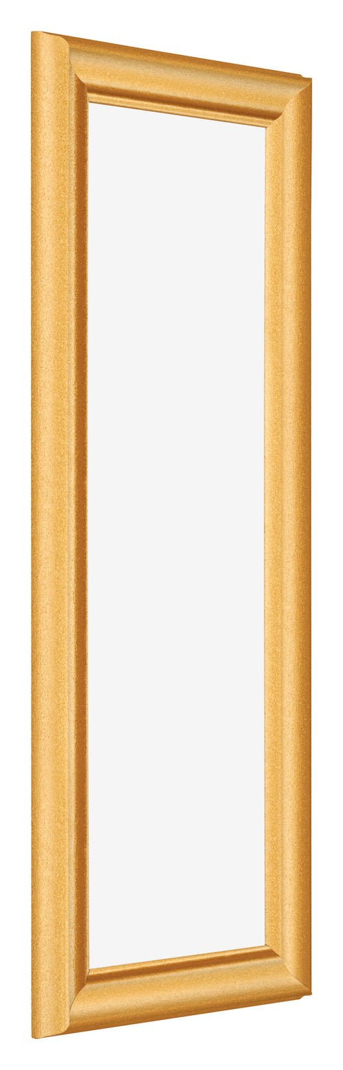 Fotokader 20x60cm Goud Mat MDF Lazio Voorzijde Schuin | Yourdecoration.be