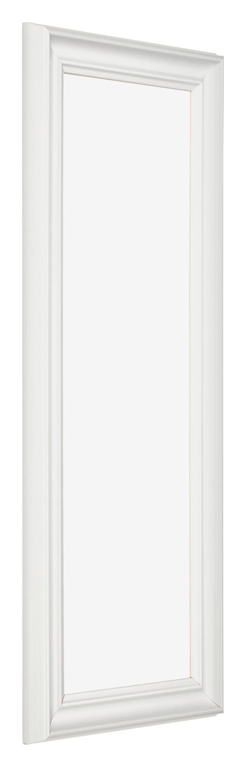 Fotokader 20x60cm Wit Geveegd MDF Lazio Voorzijde Schuin | Yourdecoration.be