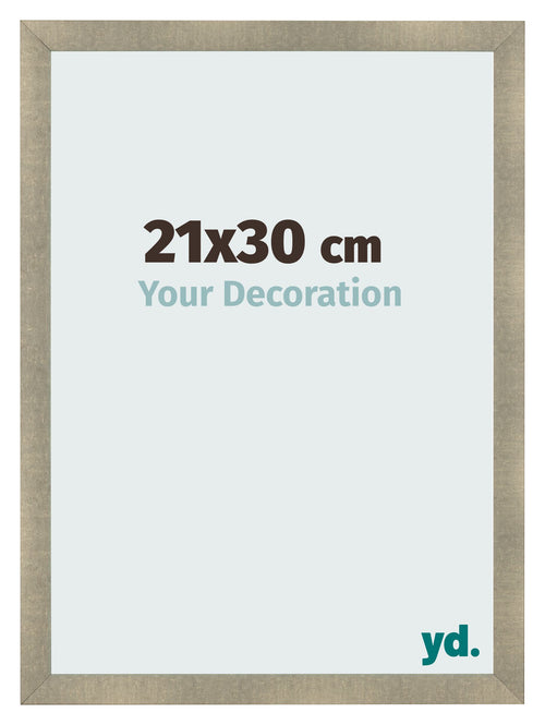 Fotokader 21x30cm Goud Antiek MDF Pisa Voorzijde Maat | Yourdecoration.be