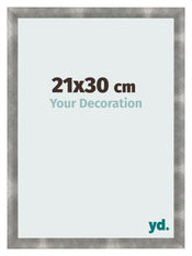 Fotokader 21x30cm Metaal Vintage MDF Pisa Voorzijde Maat | Yourdecoration.be