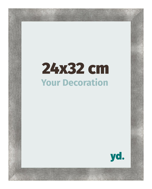 Fotokader 24x32cm Metaal Vintage MDF Pisa Voorzijde Maat | Yourdecoration.be