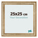Fotokader 25x25cm Goud Antiek MDF Lazio Voorzijde Maat | Yourdecoration.be