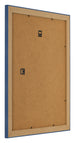 Fotokader 25x30cm Donkerblauw Geveegd MDF Pisa Achterzijde Schuin | Yourdecoration.be