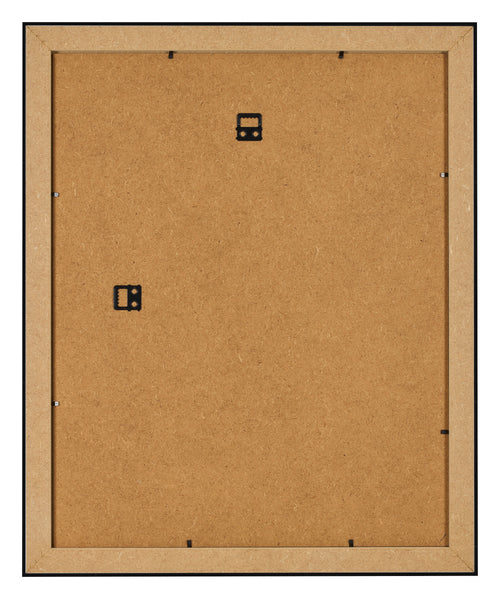 Fotokader 25x30cm Zwart Hoogglans MDF Pisa Achterzijde | Yourdecoration.be