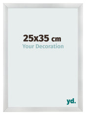 Fotokader 25x35cm Zilver Mat MDF Pisa Voorzijde Maat | Yourdecoration.be