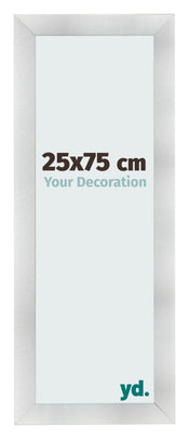 Fotokader 25x75cm Aluminium Geborsteld MDF Pisa Voorzijde Maat | Yourdecoration.be