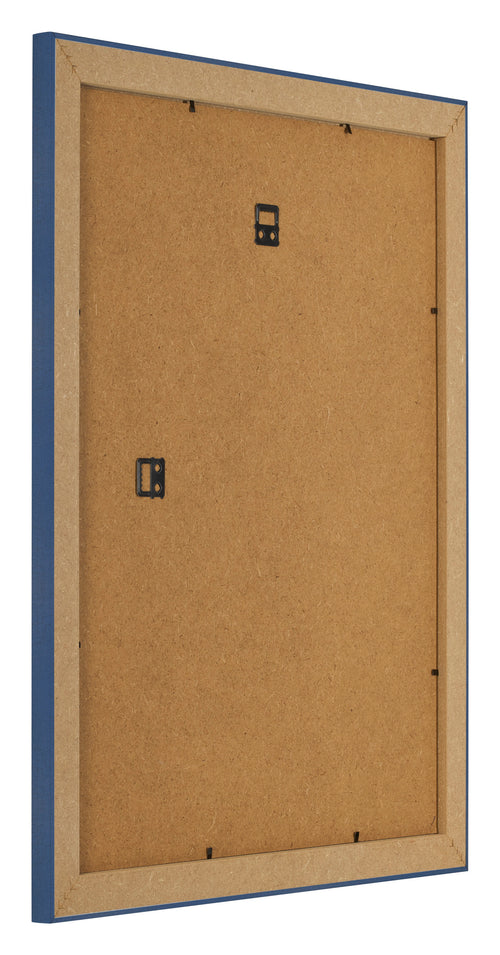 Fotokader 28x35cm Donkerblauw Geveegd MDF Pisa Achterzijde Schuin | Yourdecoration.be