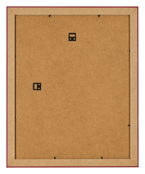 Fotokader 28x35cm Wijnrood Geveegd MDF Pisa Achterzijde | Yourdecoration.be