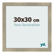 Fotokader 30x30cm Goud Antiek MDF Pisa Voorzijde Maat | Yourdecoration.be