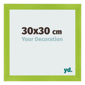 Fotokader 30x30cm Groen MDF Pisa Voorzijde Maat | Yourdecoration.be