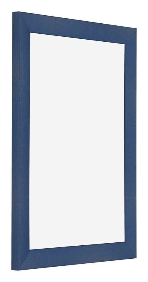 Fotokader 30x40cm Donkerblauw Geveegd MDF Pisa Voorzijde Schuin | Yourdecoration.be