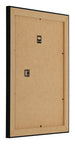 Fotokader 30x40cm Zwart Hoogglans MDF Pisa Achterzijde Schuin | Yourdecoration.be