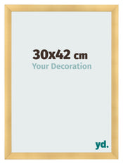 Fotokader 30x42cm Goud Mat MDF Pisa Voorzijde Maat | Yourdecoration.be