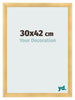Fotokader 30x42cm Goud Mat MDF Pisa Voorzijde Maat | Yourdecoration.be
