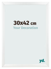 Fotokader 30x42cm Wit Mat MDF Pisa Voorzijde Maat | Yourdecoration.be
