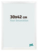 Fotokader 30x42cm Wit Mat MDF Pisa Voorzijde Maat | Yourdecoration.be