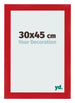 Fotokader 30x45cm Rood MDF Pisa Voorzijde Maat | Yourdecoration.be