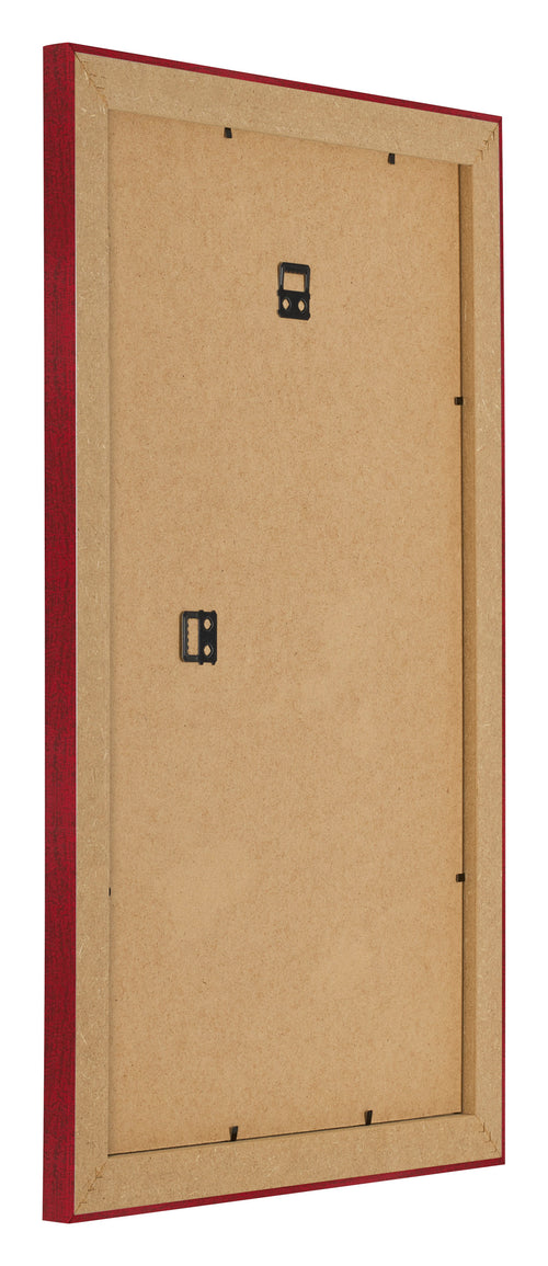 Fotokader 30x50cm Wijnrood Geveegd MDF Pisa Achterzijde Schuin | Yourdecoration.be