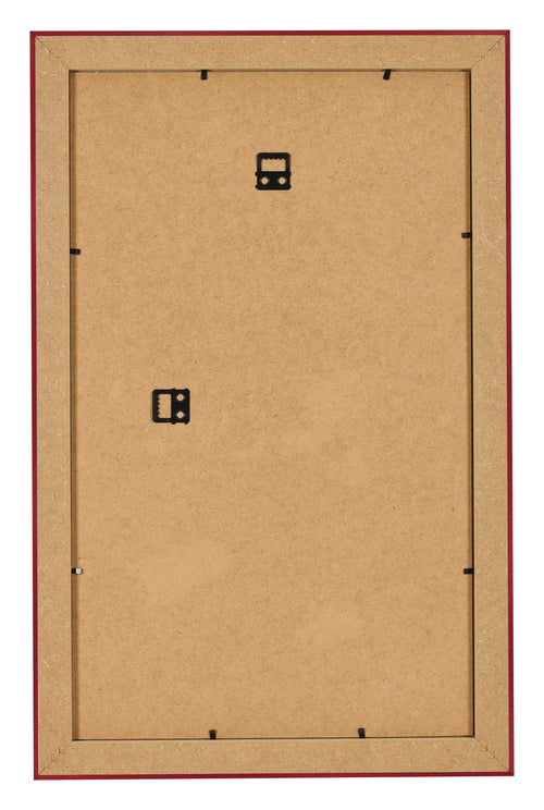 Fotokader 30x50cm Wijnrood Geveegd MDF Pisa Achterzijde | Yourdecoration.be