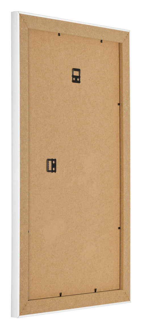 Fotokader 30x50cm Wit Hoogglans MDF Pisa Achterzijde Schuin | Yourdecoration.be