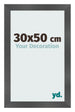 Fotokader 30x50cm Zwart Mat MDF Pisa Voorzijde Maat | Yourdecoration.be
