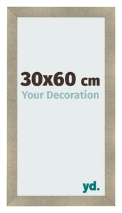Fotokader 30x60cm Goud Antiek MDF Pisa Voorzijde Maat | Yourdecoration.be