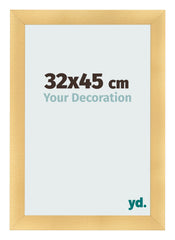 Fotokader 32x45cm Goud Mat MDF Pisa Voorzijde Maat | Yourdecoration.be
