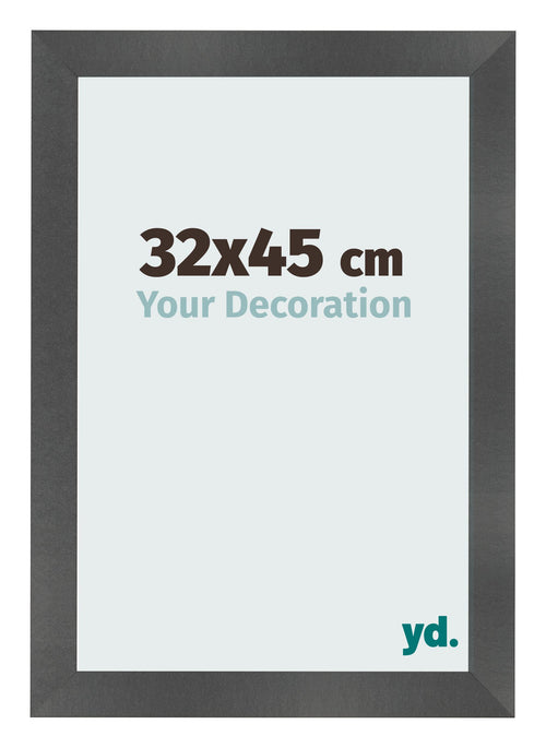 Fotokader 32x45cm Zwart Mat MDF Pisa Voorzijde Maat | Yourdecoration.be