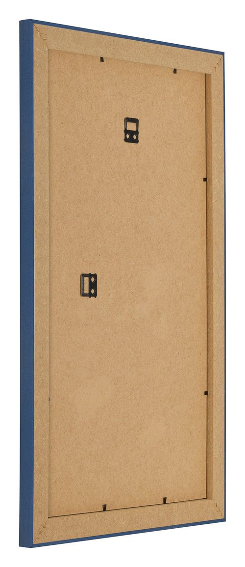 Fotokader 33x48cm Donkerblauw Geveegd MDF Pisa Achterzijde Schuin | Yourdecoration.be