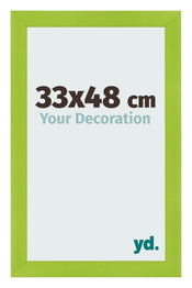 Fotokader 33x48cm Groen MDF Pisa Voorzijde Maat | Yourdecoration.be