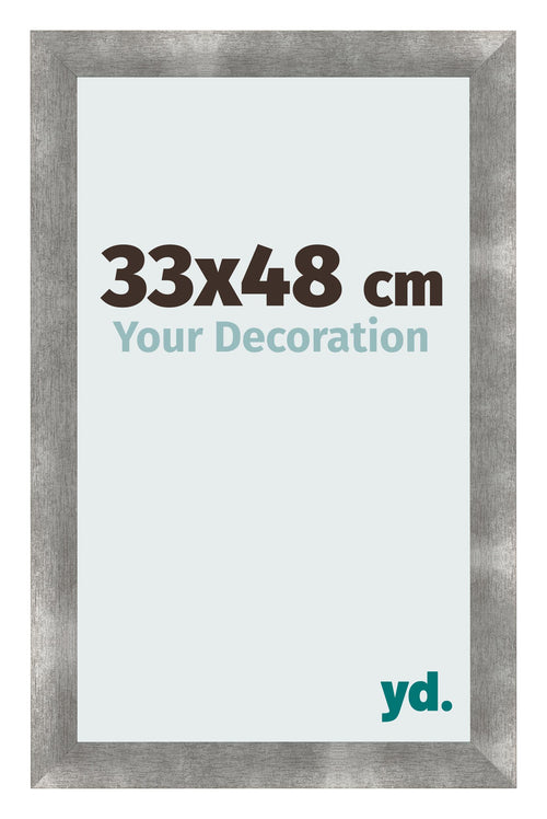 Fotokader 33x48cm Metaal Vintage MDF Pisa Voorzijde Maat | Yourdecoration.be