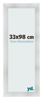 Fotokader 33x98cm Aluminium Geborsteld MDF Pisa Voorzijde Maat | Yourdecoration.be