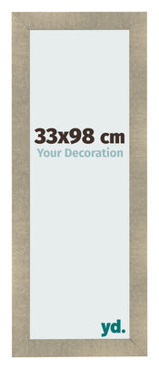 Fotokader 33x98cm Goud Antiek MDF Pisa Voorzijde Maat | Yourdecoration.be