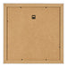 Fotokader 35x35cm Zilver Mat MDF Pisa Achterzijde | Yourdecoration.be