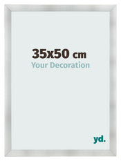 Fotokader 35x50cm Aluminium Geborsteld MDF Pisa Voorzijde Maat | Yourdecoration.be