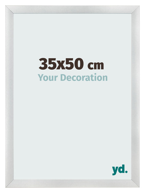 Fotokader 35x50cm Zilver Mat MDF Pisa Voorzijde Maat | Yourdecoration.be