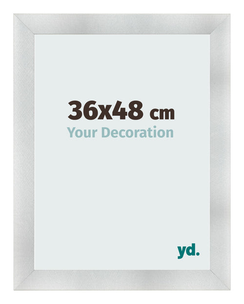 Fotokader 36x48cm Aluminium Geborsteld MDF Pisa Voorzijde Maat | Yourdecoration.be