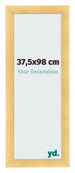 Fotokader 37 5x98cm Goud Mat MDF Pisa Voorzijde Maat | Yourdecoration.be