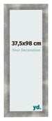 Fotokader 37 5x98cm Metaal Vintage MDF Pisa Voorzijde Maat | Yourdecoration.be