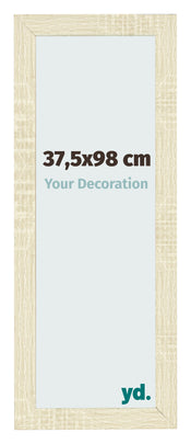 Fotokader 37 5x98cm Sonoma Eiken MDF Pisa Voorzijde Maat | Yourdecoration.be
