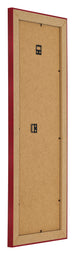 Fotokader 37 5x98cm Wijnrood Geveegd MDF Pisa Achterzijde Schuin | Yourdecoration.be