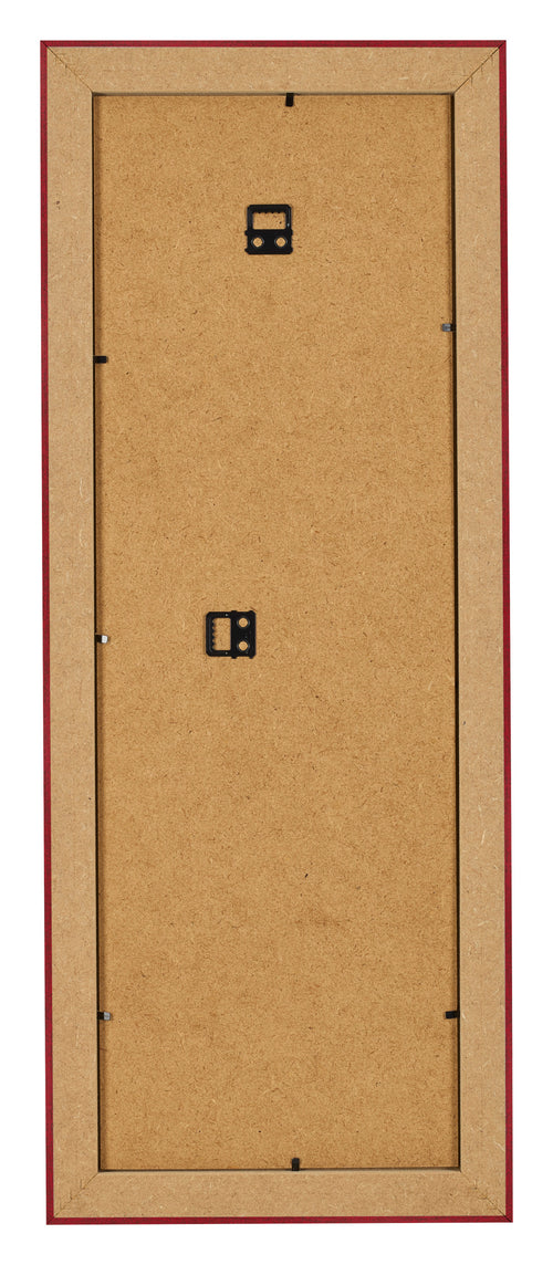 Fotokader 37 5x98cm Wijnrood Geveegd MDF Pisa Achterzijde | Yourdecoration.be