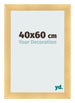 Fotokader 40x60cm Goud Mat MDF Pisa Voorzijde Maat | Yourdecoration.be