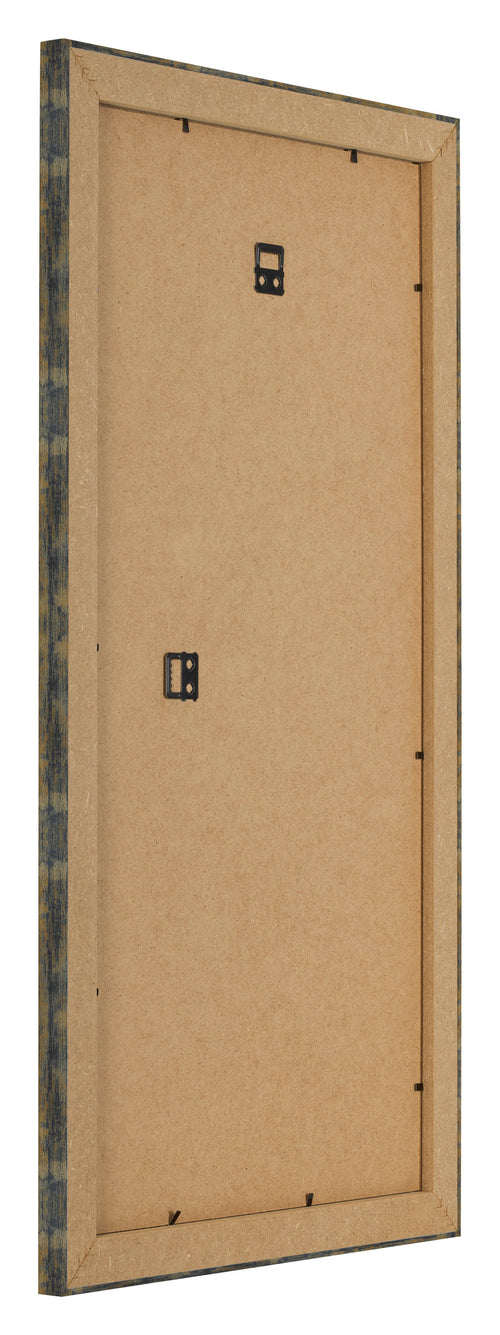 Fotokader 40x70cm Blauw Goud Gemeleerd MDF Pisa Achterzijde Schuin | Yourdecoration.be