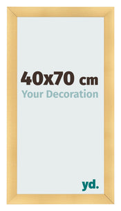 Fotokader 40x70cm Goud Mat MDF Pisa Voorzijde Maat | Yourdecoration.be