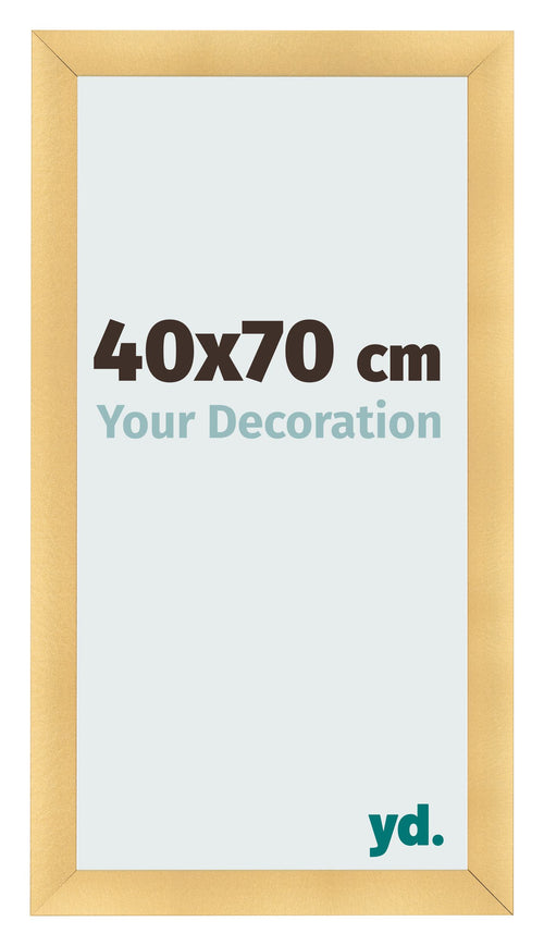 Fotokader 40x70cm Goud Mat MDF Pisa Voorzijde Maat | Yourdecoration.be